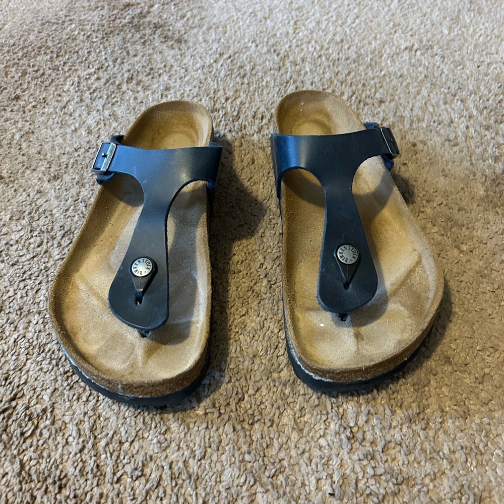 Navy blue Birkenstock for women